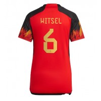 Belgien Axel Witsel #6 Hemmatröja Dam VM 2022 Kortärmad